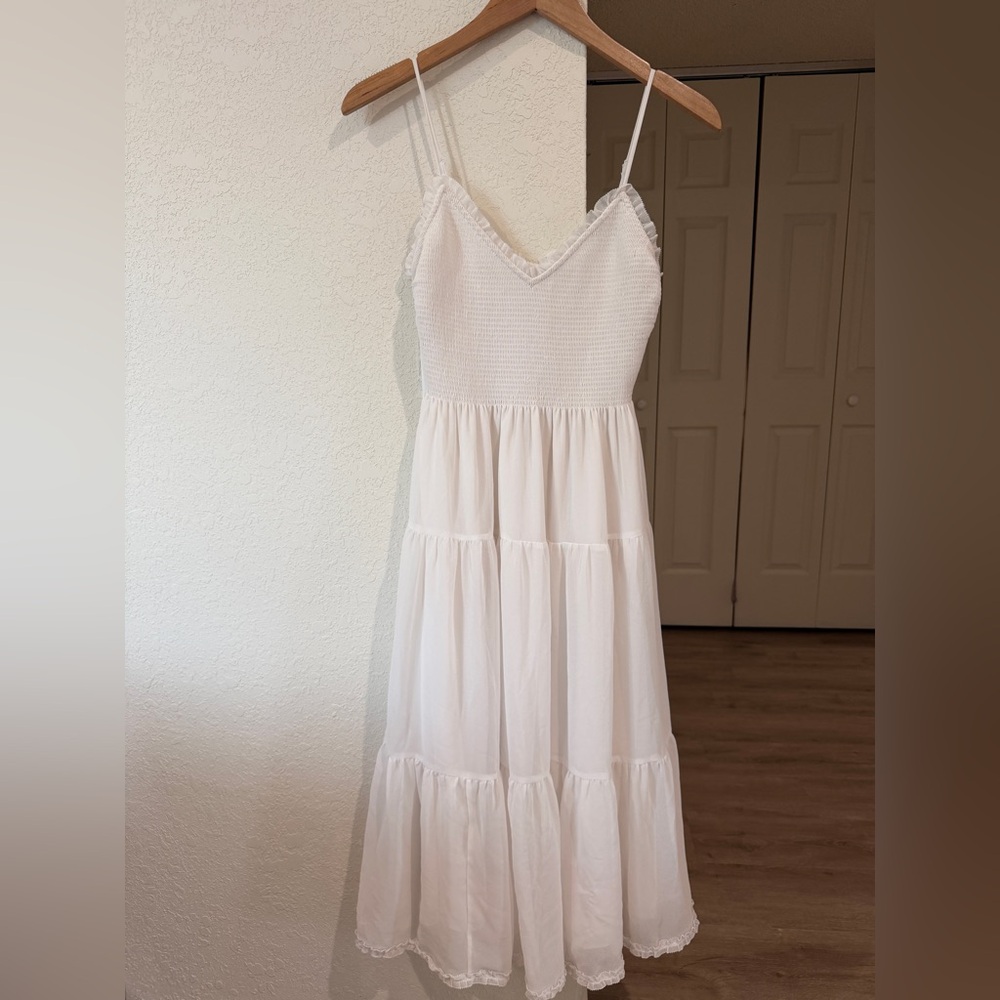Aritzia Wilfred Tuberose Dress - Light Birch (XS) (NWT)